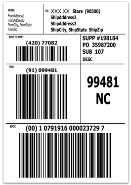 Barcode 128 Generator, GS1 128 Barcode